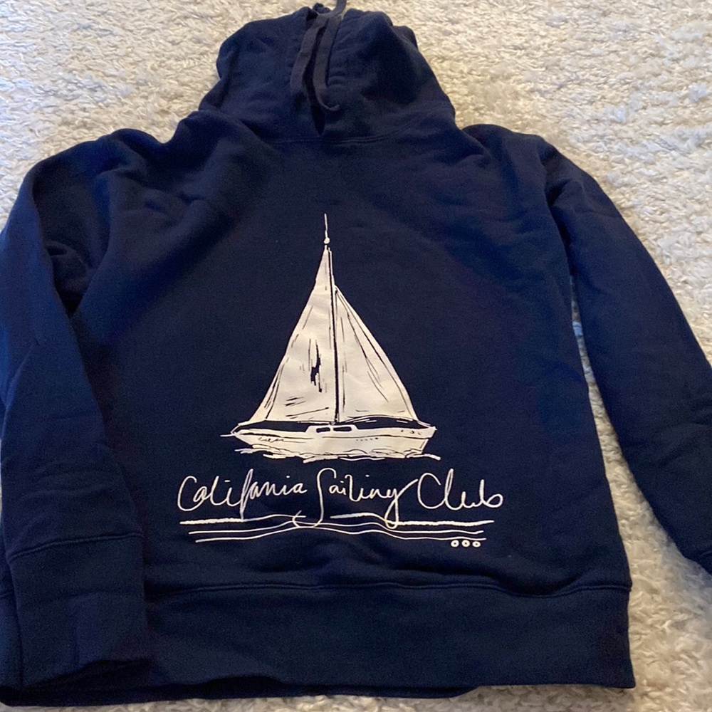 Navy j crew sweatshirt, worn once